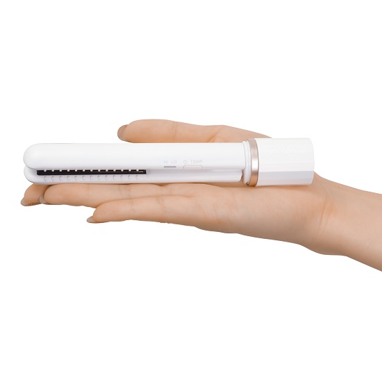 モバイルヘアアイロン（ホワイト）MHS-1343-W